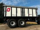 Kröger Agroliner centre axle three-way tipping trailer TKD302, 20 tonnes