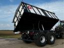 Kröger Agroliner centre axle three-way tipping trailer TKD302, 20 tonnes