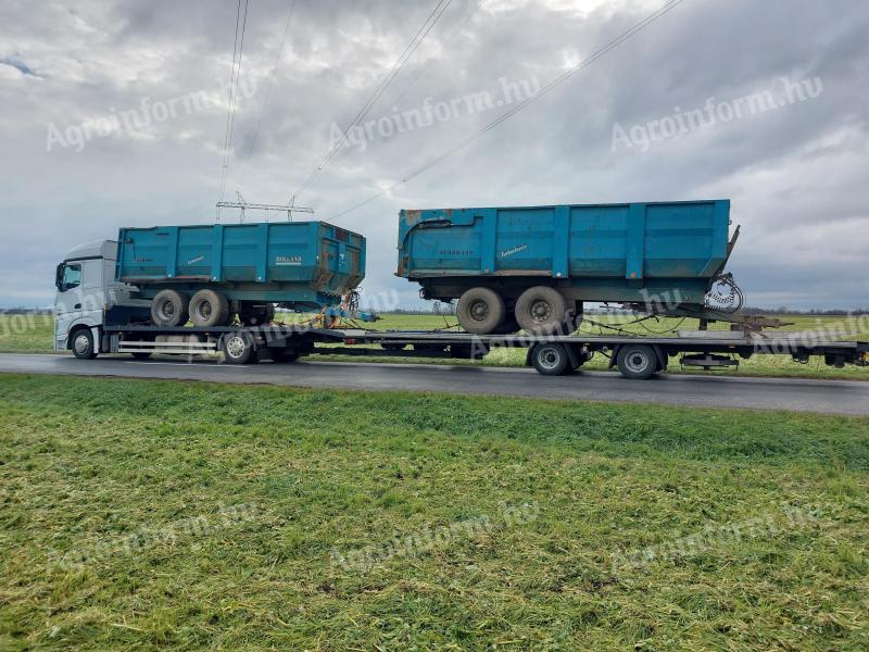 Kiskőrös, machine transport, tractor, Rába, combine harvester, mobile home transport, nationwide