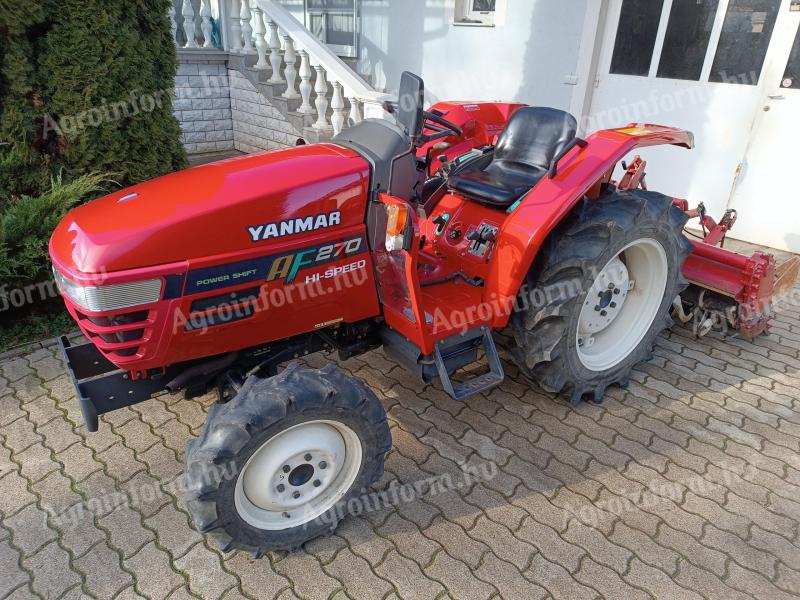 Yanmar AF27 PowerShift High-Speed ​​​​830 prevádzkových hodín, maximálna rýchlosť 35 km