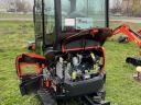 Kubota KX019-4 GL-Minibagger mit geschlossener Kabine und Gummiketten