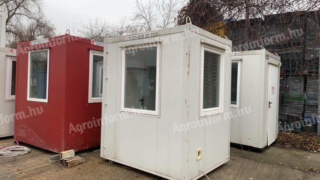 Renting of containers, guard containers, dust containers