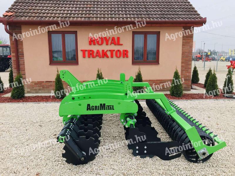 AGRIMETAL 3M ZAVESENÝ KRÁTKY DISK S OSTRÝM VALCOM