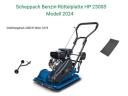 Soil compacting trowel vibrator 85 kg, 196 cm³/5, 6 HP * Scheppach HP 2300S * with rubber tyres and wheels