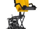 Autopropulsat autopropulsat mini dumper pe șenile - roabă motorizată reprezentare imagine de marcă