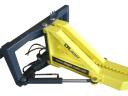 Tree puller,  attachment fo telehandlers for clearing the territories from trees and bushes