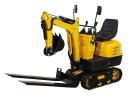 Lumag MB-600 mini-excavator rotativ / tranșator / reprezentare imagine de marcă