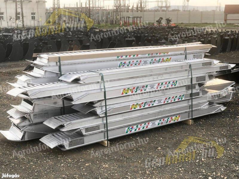 Rampă din aluminiu, rampă din aluminiu, 136 x 3500