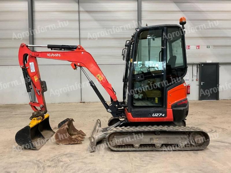 Kubota U27-4 / 2019 / 850 godzin / Leasing od 20%