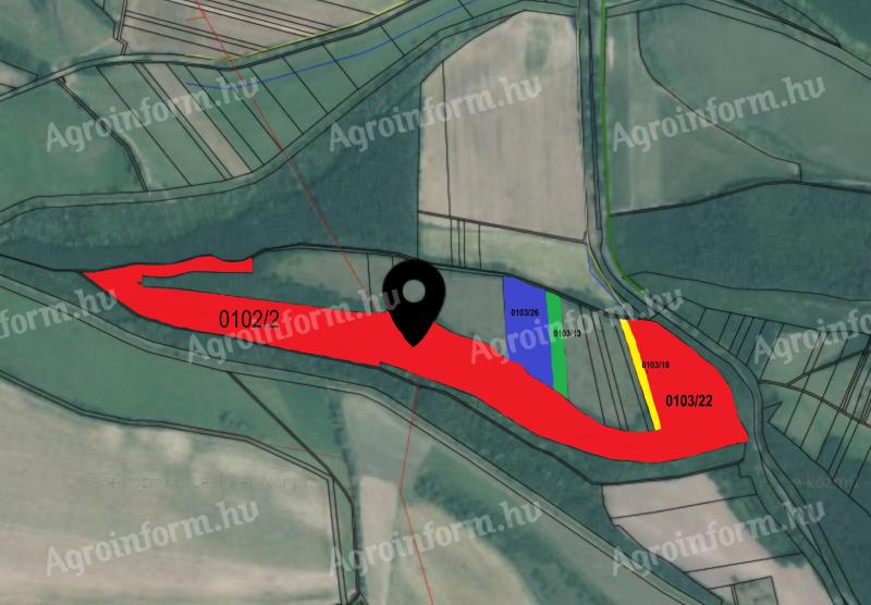 Společný prodej přilehlých lesních a zemědělských pozemků v Mohoře