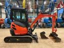 Kubota U20-3 / 2022 / 610 h / 2 vedrá / Prenájom od 20%