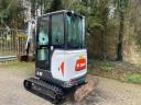 Bobcat E19 / 2019 / 600 h / 2 łyżki / Leasing od 20%