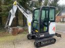 Bobcat E19 / 2019 / 600 h / 2 łyżki / Leasing od 20%