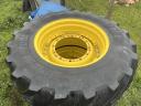 Kompletní kola John Deere 710/85R38 a 600/65R34 na prodej