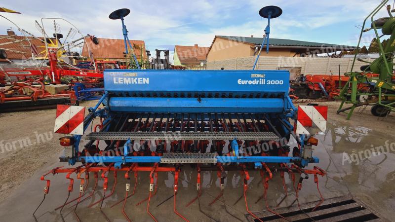 Dirkalni sejalnik Lemken EuroDrill 3000