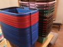 Plastic basket, used