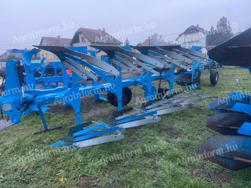 LEMKEN OPAL 140, 4 HEAD (3+1) SLOTTED REVERSIBLE PLOUGH WITH NEW WEAR PARTS