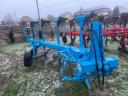 LEMKEN OPAL 140, 4 HEAD (3+1) SLOTTED REVERSIBLE PLOUGH WITH NEW WEAR PARTS