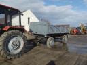 Red MBP 6,5 tonne tipper trailer with registration plates for sale