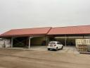 Steel structure hall for sale, machine hall, fattening barn, grain storage, 99 cubic meters storage