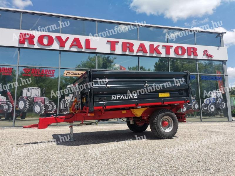 PALAZ 3, 5T JEDNONÁPRAVOVÝ PŘÍVĚS - BEZKONKURENČNÍ CENA - ROYAL TRACTOR