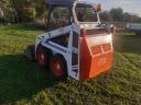 BOBCAT 543 mini snow plough with rubber snow blade