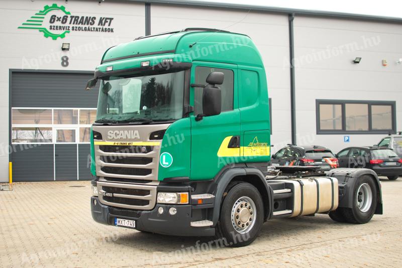 Ťahač Scania G450 s hydraulickým okruhom