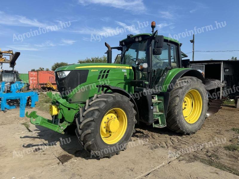 JOHN DEERE 6145 M TRAKTOR, mit CommandQuad Plus AUTOMATIKgetriebe, 5950 Stunden, 2018