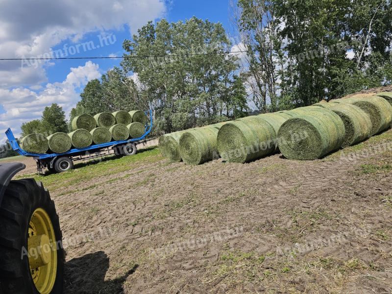 Dobrej jakości owinięte bele lucerny na sprzedaż