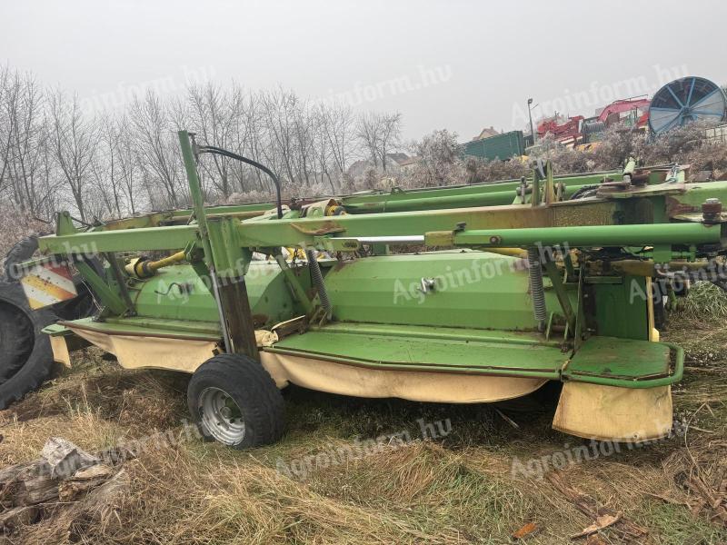 KRONE AMT 5000 CV, 5 M TRAILED REEL MOWER WITH SPIKE