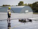 Solar panel cleaning for businesses