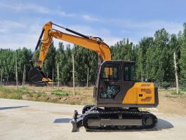 SHERPA WE80 Kubota motoros gumihevederes forgókotró ÚJ