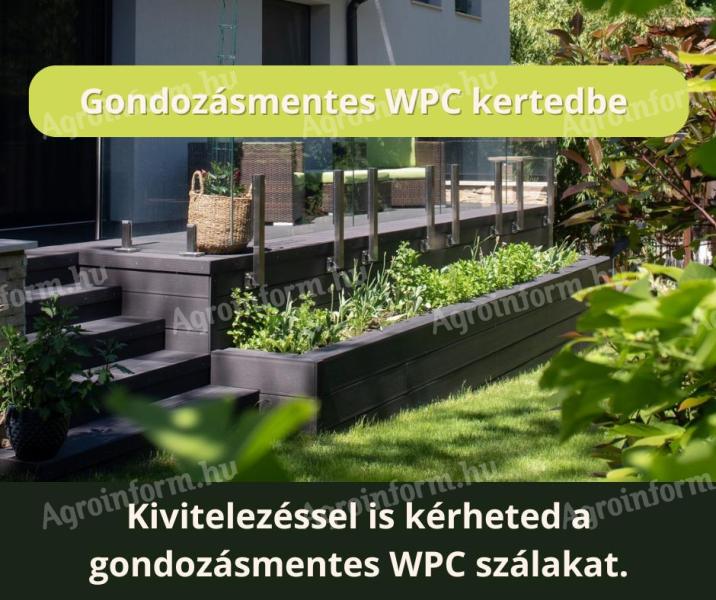 WPC gard, terasă, placare