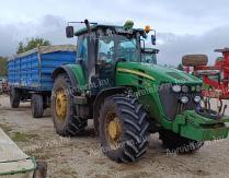 John Deere 7730 TLS + koło bliźniacze