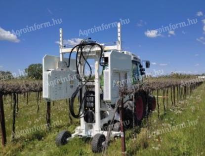 UV BOOSTING TM-1R, a single row crop protection vine cultivation machine, NEW! SUBMIT TO