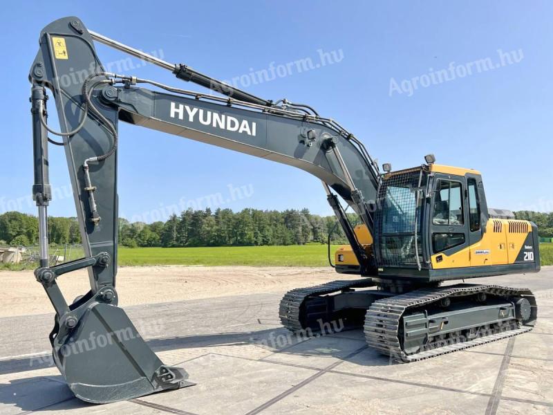 Hyundai R210 Smart Plus / 2024 / 7 ore / Leasing de la 20%