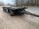 3-axle, 8 m long air-suspension trailer for sale