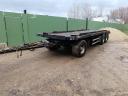 3-axle, 8 m long air-suspension trailer for sale