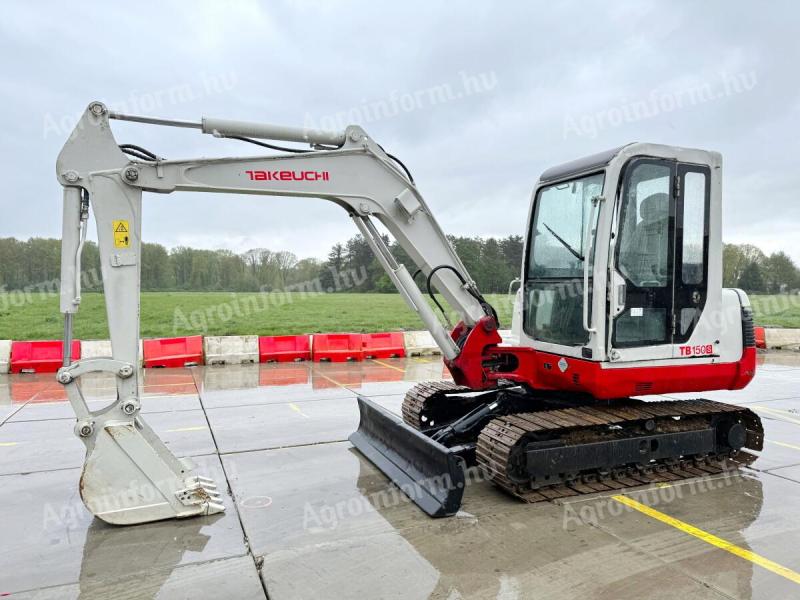 Takeuchi TB150S / 2008 / 5.889 ur / Leasing od 20%