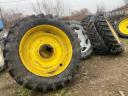 Traktorové, ošetrovacie koleso, kultivačné koleso 16,9-46, 420/80R46 s pneumatikami Michelin Agribib