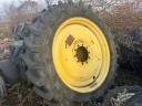 Roți de tractor, roți de întreținere, roți de cultivator 16.9-46, 420/80R46 cu anvelope Michelin Agribib