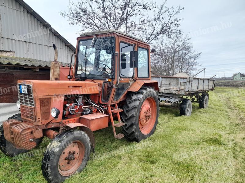 MTZ 550 / Ukrajinský přívěs