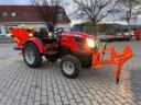 Massey Ferguson 6028 with snow shovel and salt spreader new