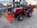 Massey Ferguson 6028 with snow shovel and salt spreader new