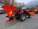 Massey Ferguson 6028 with snow shovel and salt spreader new