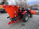 Massey Ferguson 6028 with snow shovel and salt spreader new