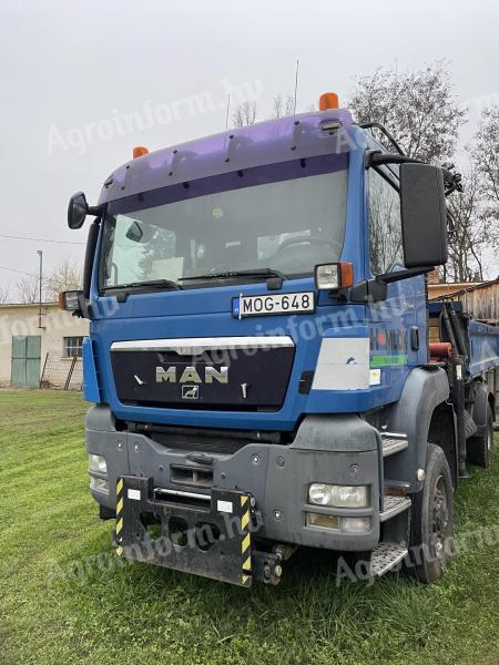 MAN TGS 18.440 crane tipper