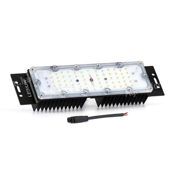 Black Sparkle® LED plant light module, full spectrum, IP65, 140°, 55 W, without power supply