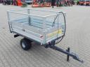 TRX RM25 two-axle 2.5 t tipping trailer with lift, with lighting