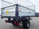 TRX RM25 two-axle 2.5 t tipping trailer with lift, with lighting